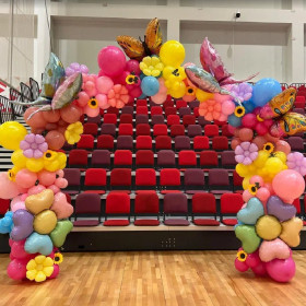 Арка из шаров "Прекрасные бабочки"