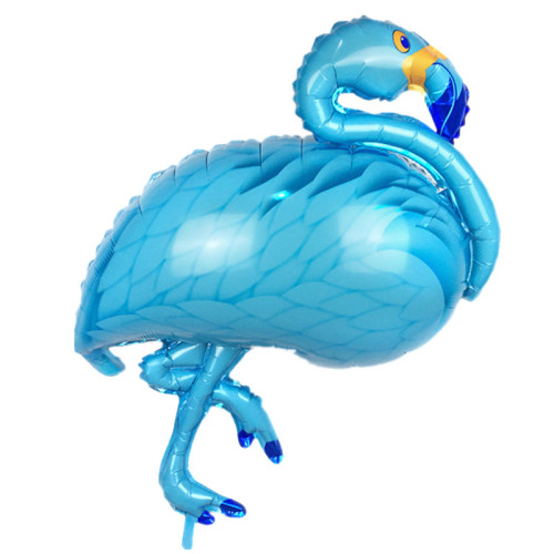 Шар фигура "Фламинго", голубой