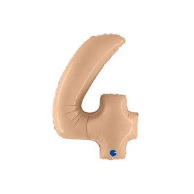 Шар цифра 4, 102 см