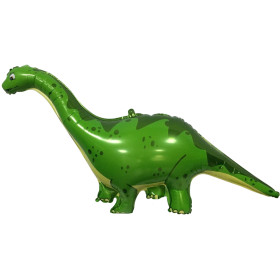 Шар фигура "Динозавр Диплодок", зеленый