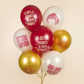 Фонтан из шаров "Княжна Царевна"