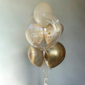 Фонтан из шаров "Легкость момента"