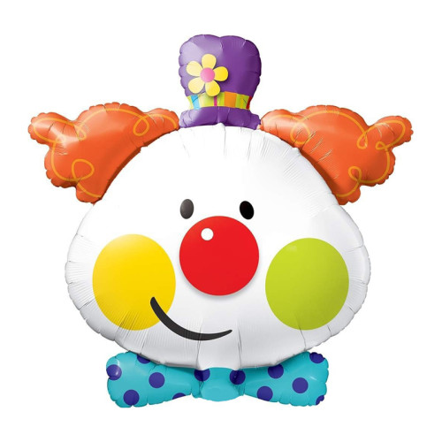 Шар фигура "Веселый Клоун", голова