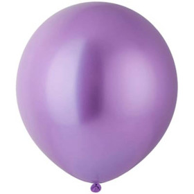 Шар хром 60 см фиолетовый