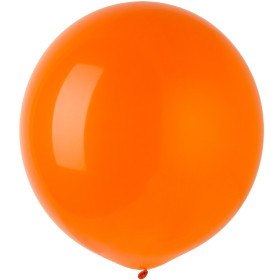 Большой шар 60 см, ярко-оранжевый
