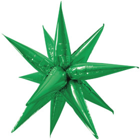 Шар-фигура Звезда составная, зеленая