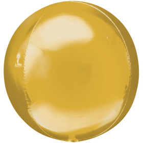 Шар сфера 3D, золото, 53 см
