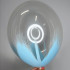 Латексный шар Браш, светло-голубой, кристалл