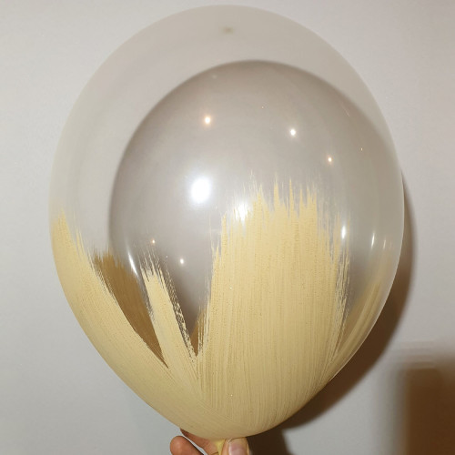 Латексный шар Браш, латте макарунс, кристалл