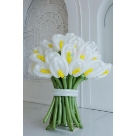 Букет из воздушных шаров "Каллы", 20 штук