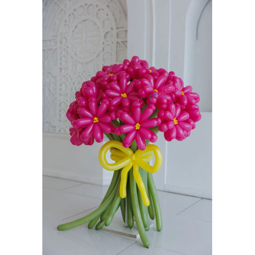 Букет из воздушных хризантем, 15 штук