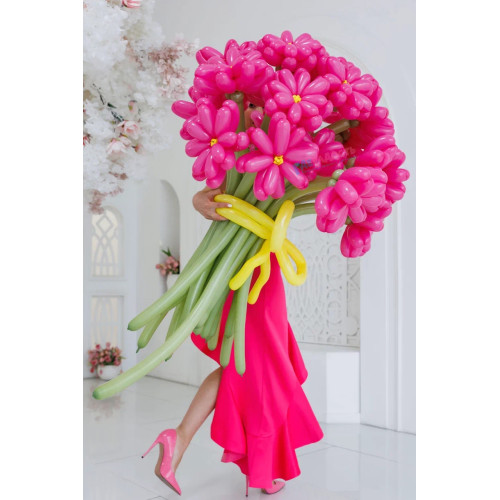 Букет из воздушных хризантем, 15 штук