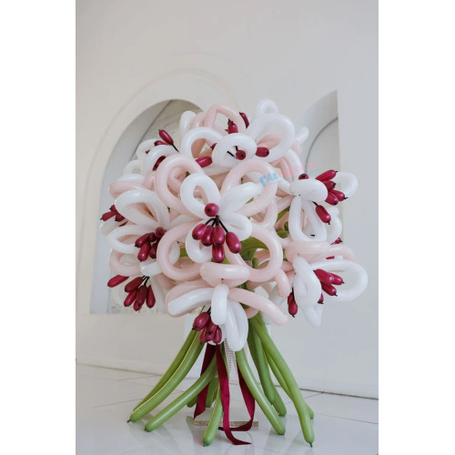 Букет из воздушных лилий, 15 штук