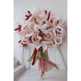 Букет из воздушных лилий, 15 штук