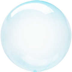 Сфера BUBBLE Кристалл, голубой прозрачный