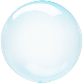 Сфера BUBBLE Кристалл, голубой прозрачный