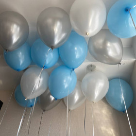 Шары под потолок "Голубое небо", 15 шт