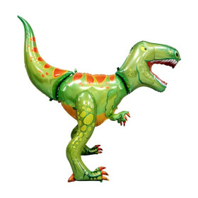 Ходячий шар "Динозавр", зеленый