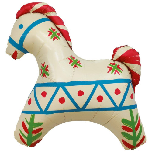 Шар фигура "Лошадка. Русский узор"