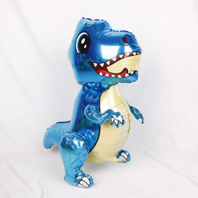 Ходячий шар "Маленький динозавр", синий