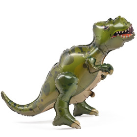Ходячий шар "Динозавр Тираннозавр", зеленый
