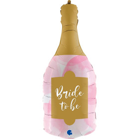 Шар фигура "Бутылка свадебного шампанского"