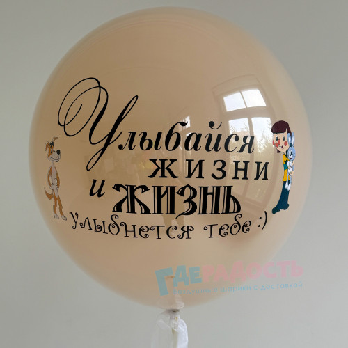 Шар 60 см дабл-стаф "По мотивам мультфильма"