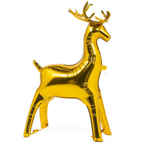 Ходячий шар "Олень", золото