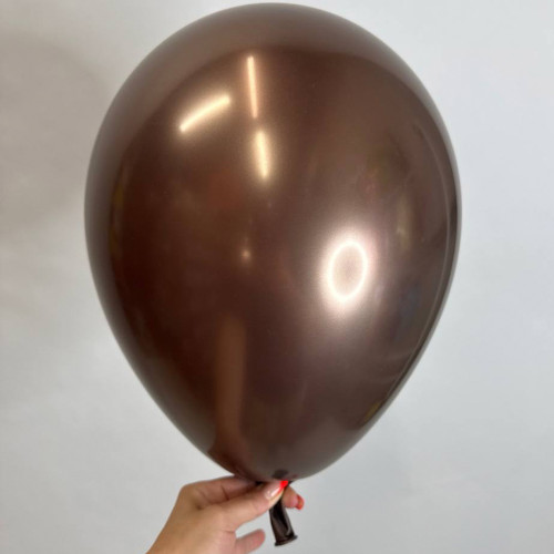 Шарик трюфель хром, 30 см