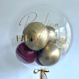 Шар Bubble 60 см "Магический момент"