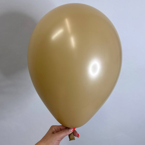 Шарик кофе латте пастель, 30 см