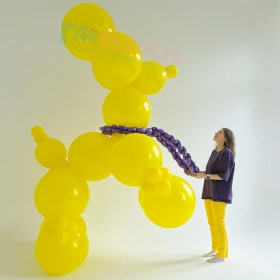 Гелиевая собака "Пудель"