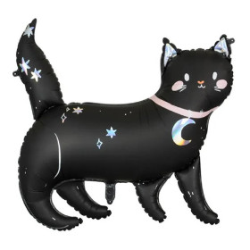 Шар фигура "Кот Black" (ПД)