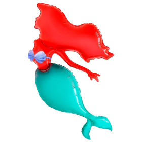 Шар фигура "Русалочка", 127 см
