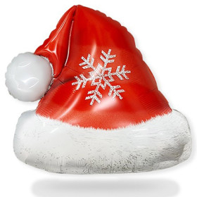 Шар фигура "Шапка Деда Мороза"