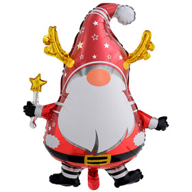 Шар фигура "Гном с рогами"