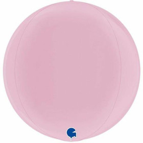 Шар 3D Сфера, розовый