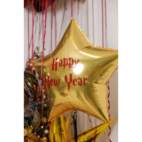 Большая звезда в стиле Гарри Поттера на Новый год, 91 см