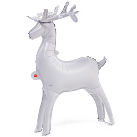 Ходячий шар "Олень", белый