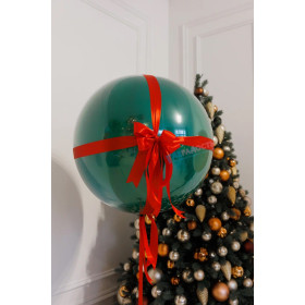 Шар стеклянный 60 см &quot;Подарочек&quot;