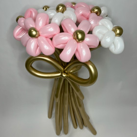 Букет цветов из шаров "МиМиМи", 15 ромашек Букет цветов из шаров "МиМиМи", 15 ромашек