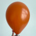 Шарик оранжевый закат пастель 062, 30 см