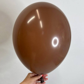 Шарик какао пастель, 30 см