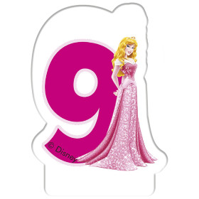 Свеча-цифра "9" Принцессы