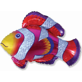Шар мини фигура Рыба-клоун, фуше