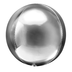 Шар сфера 3D Серебро