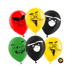 Латексный шар "Angry Birds"