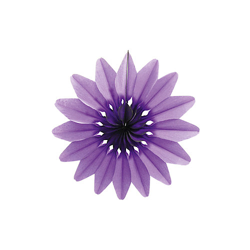Бумажное украшение "Цветок", фиолетовый
