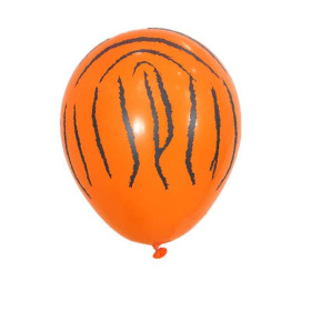 Латексный шар "Полоски тигра"