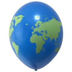 Латексный шар "Планета Земля"